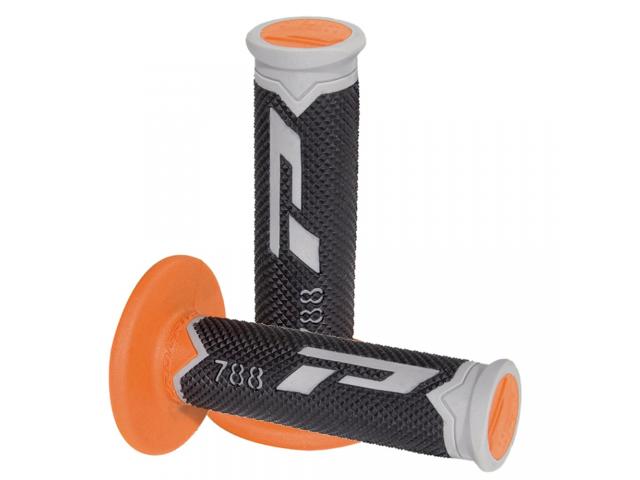 Manopole Progrip 788 Grigio-Nero-Arancio