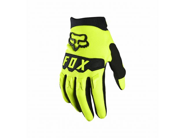 Guanti Bambino FX DirtPaw Giallo Fluo