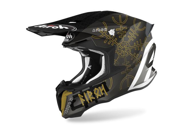 Casco Airoh Twist 2.0 Sword Oro/Nero