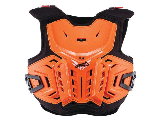 Pettorina moto protettiva LEATT Chest Protector 4.5 con inserti in schiuma ventilata per bambino