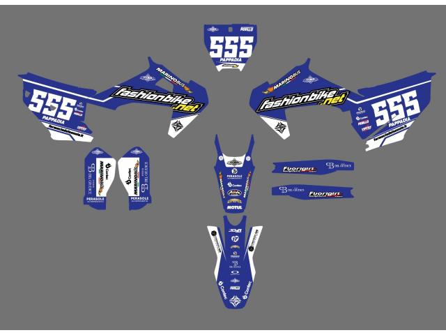 Grafiche Personalizzate FashionBike Husqvarna TC KTM SX 125 2022