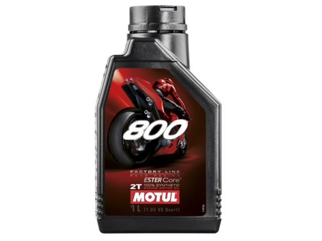 Olio Motore MOTUL 800 2T Factory Line Road Racing 100% Sintetico