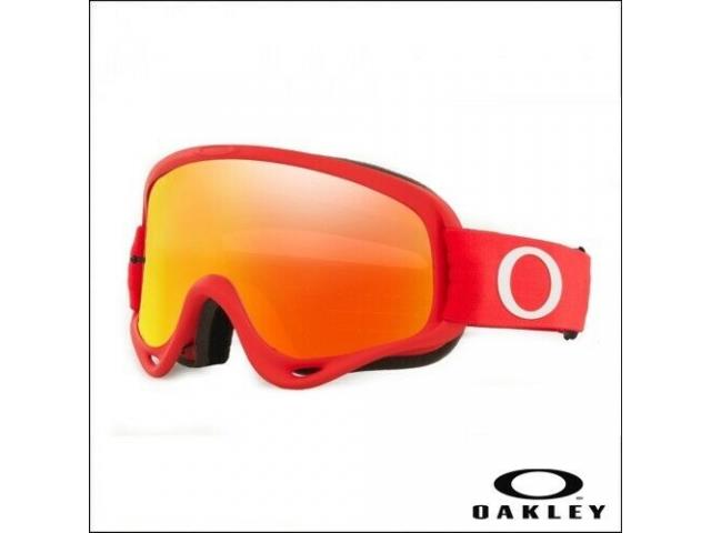 Occhiali Oakley O-Frame Moto Red-Lente: Fire Iridium