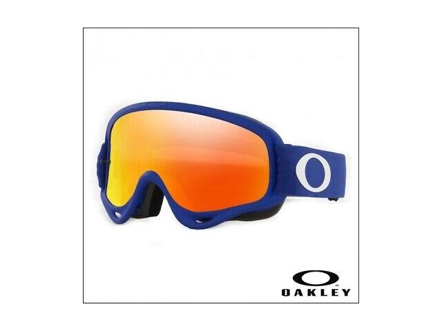 Occhiali Oakley O-Frame Moto Blu-Lente: Fire Iridium