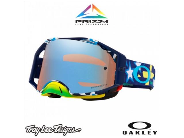 Oakley Airbrake MX TLD Signature Blue Banner - Prizm Sapphire