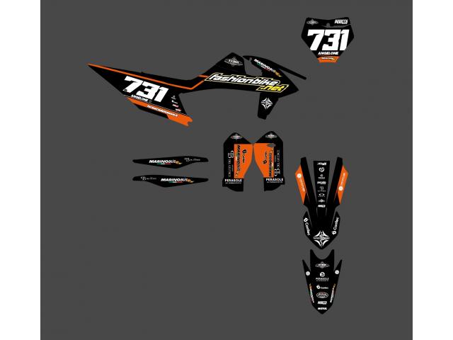 Grafiche Personalizzate FashionBike KTM SX/ SX-F Black