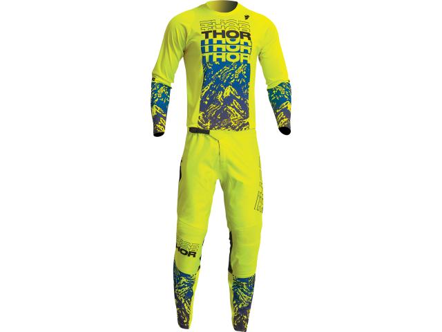 Completo Motocross THOR Sector Atlas Giallo