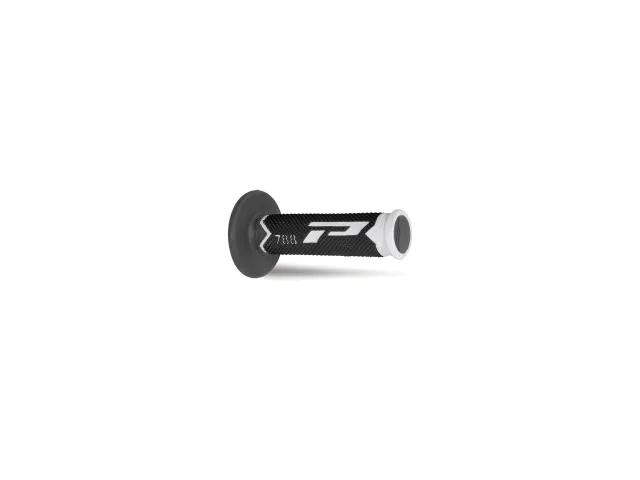 Manopole Mx 788-218 - Tripla Densità - Bianco/Nero/Titanio Senza Foro