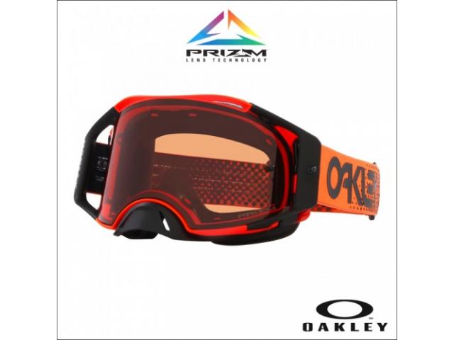 Oakley Airbrake MX Moto Orange - Lente Prizm Bronze Iridium