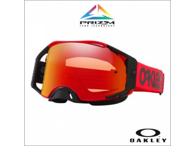 Oakley Airbrake MX Moto Red - Lente Prizm Torch Iridium