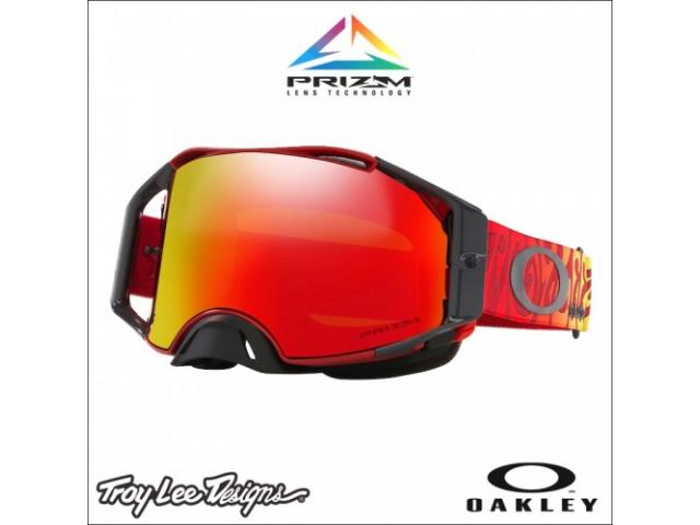 Oakley Airbrake MX TLD Trippy Red - Lente Prizm Torch Iridium