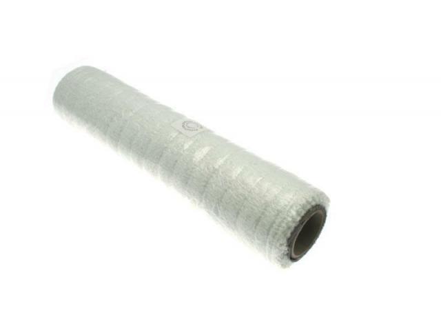 Acoustafil Tessuto Di Lana Vetro Arrotolato Per 2T Con Tela Intrecciata In Acciaio Inox