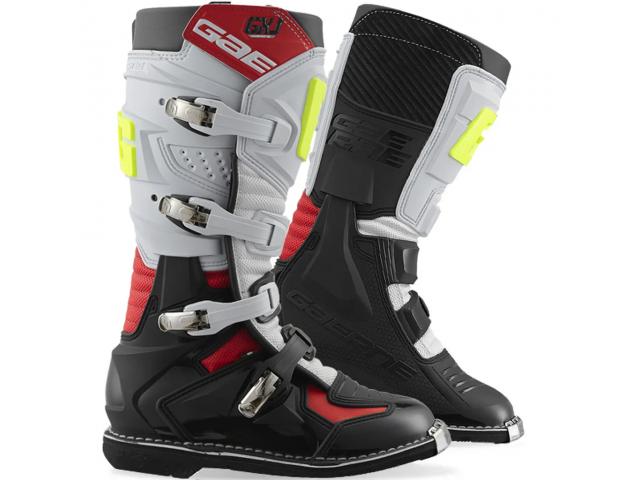 Stivali Gaerne GXJ Bambino Nero/Bianco/Rosso