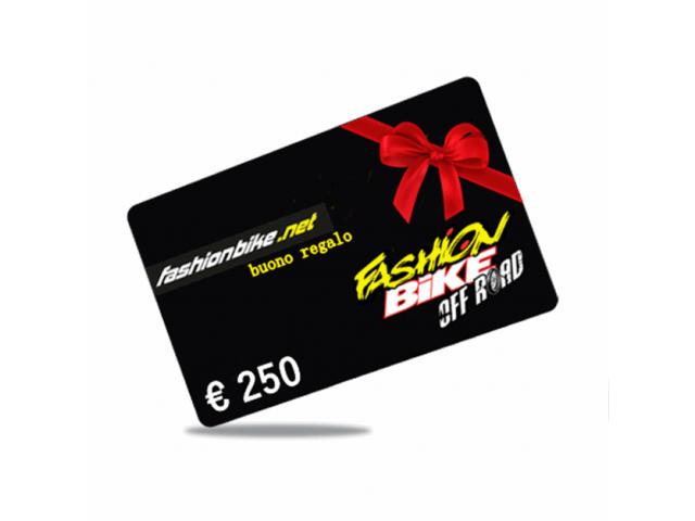 GIFT CARD DEL VALORE DI € 250,00