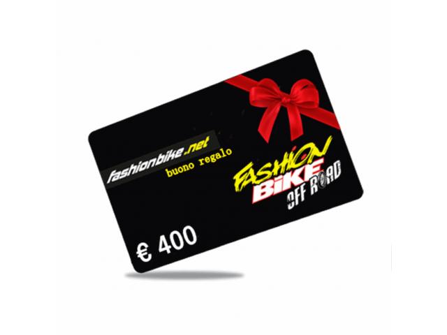 GIFT CARD DEL VALORE DI € 400,00