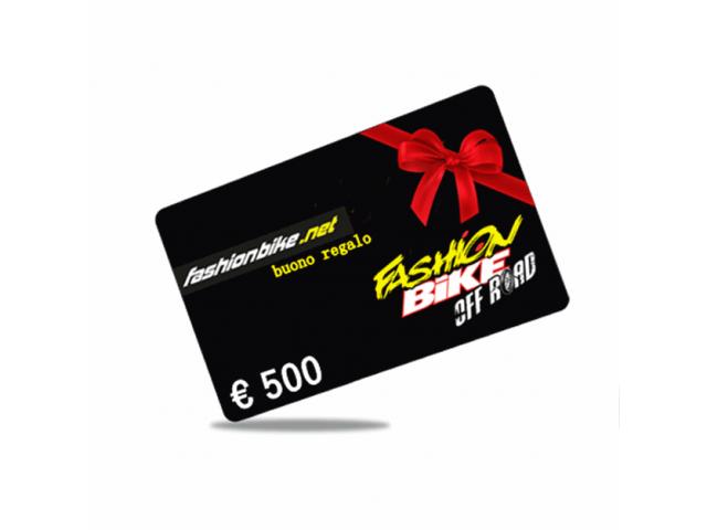 GIFT CARD DEL VALORE DI € 500,00