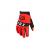 Guanti Bambino FX DirtPaw Rosso Fluo