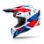 Casco Airoh Wraap Feel Blu Rosso
