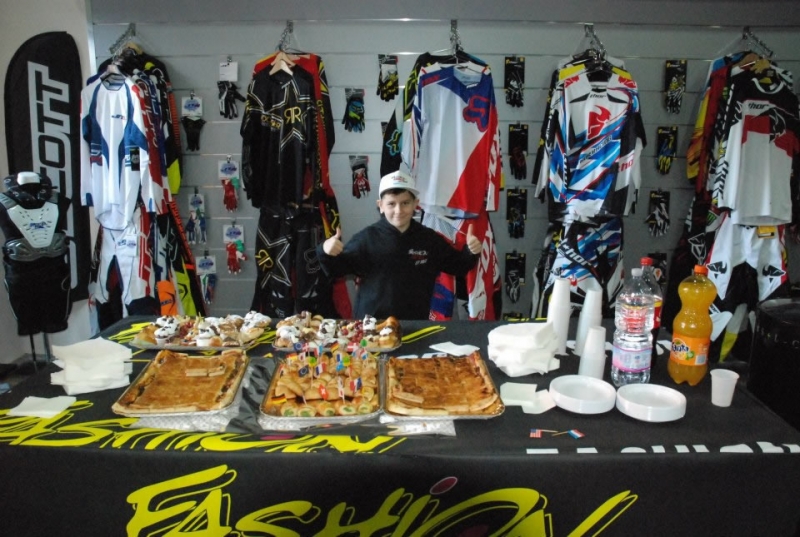 Tony Cairoli e Fashionbike