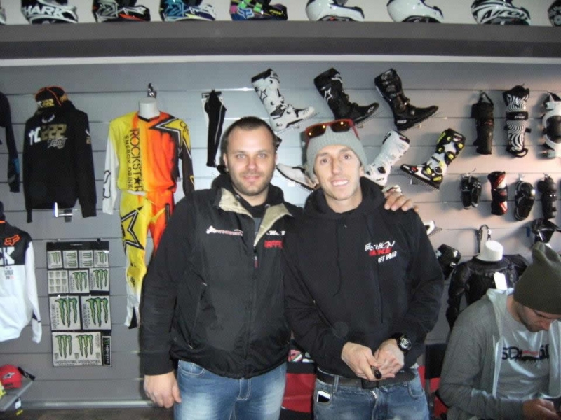 Tony Cairoli e Fashionbike