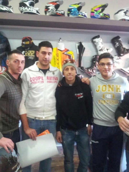 Tony Cairoli e Fashionbike