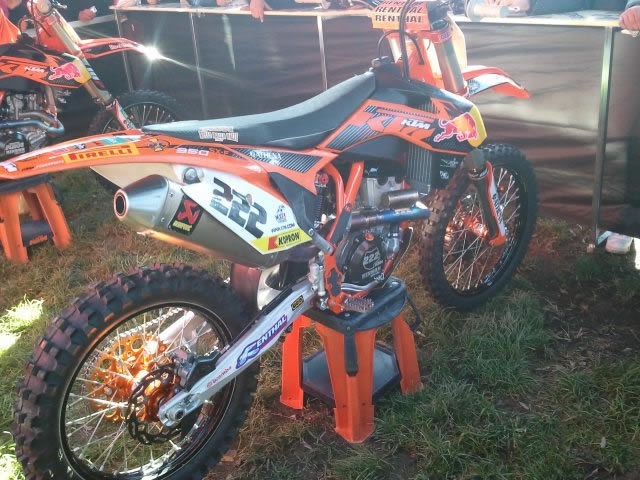 Tony Cairoli e Fashionbike