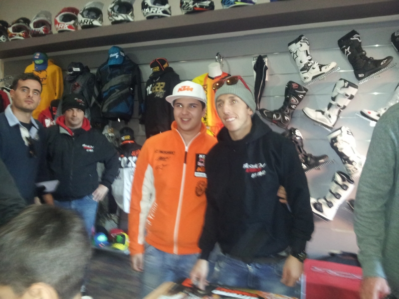 Tony Cairoli e Fashionbike