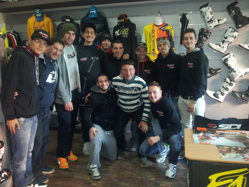 Tony Cairoli e Fashionbike