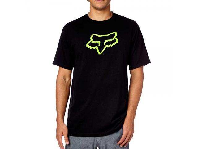 T-SHIRT LEGACY FOXHEAD SS TEE BLACK/GREEN
