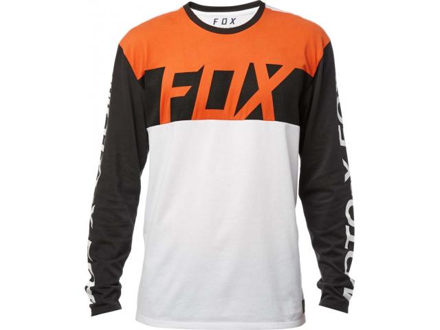 SCRAMBLUR LS AIRLINE TEE ORANGE