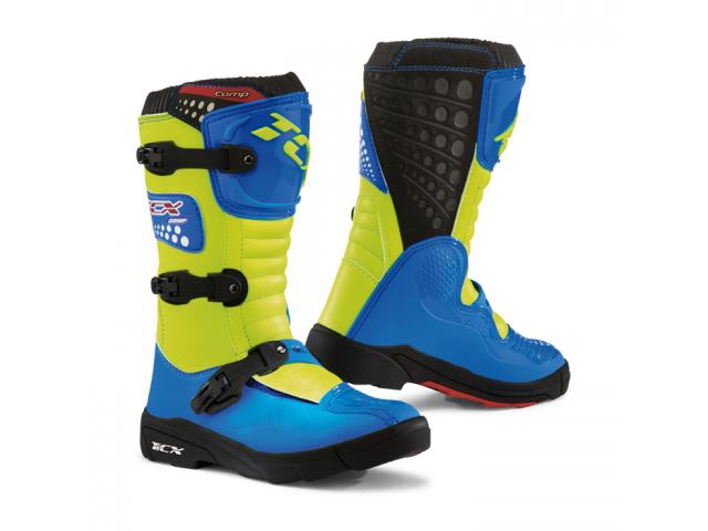 STIVALE COMP KID ROYAL BLUE / YELLOW FLUO 