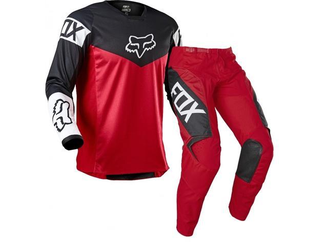 Completo FOX Bambino FX Youth 180 REVN 2021- Flame Red
