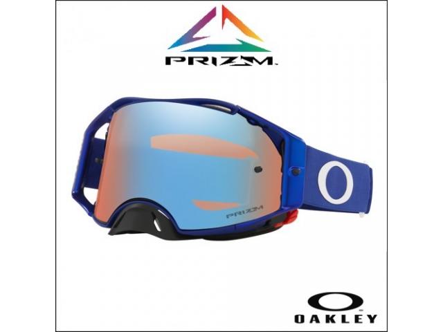 Oakley Airbrake MX Moto Blue - Lens Prizm Sapphire Iridium