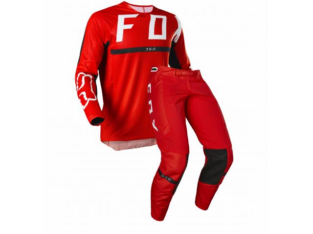 Completo FOX 360 MERZ - Fluorescent Red