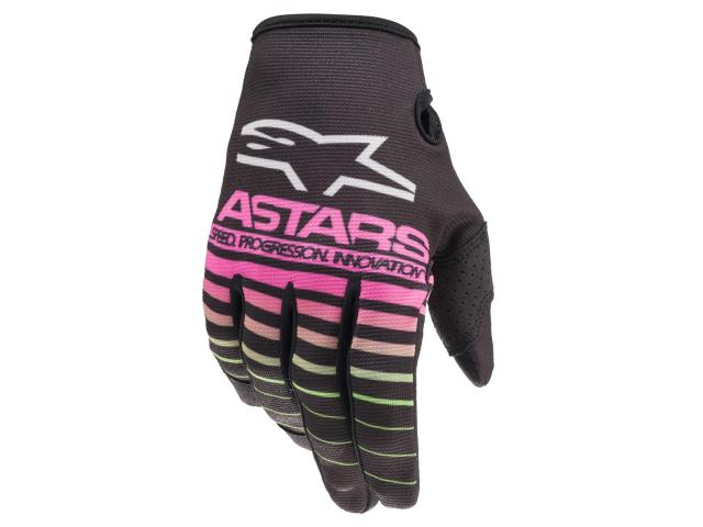 Guanti Alpinestars Radar Glove Nero/Verde/Rosa