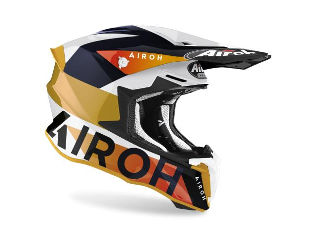 Casco airoh twist 2.0 lift bianco gloss 