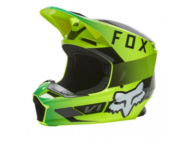 Casco FOX V1 Ridl Yellow 