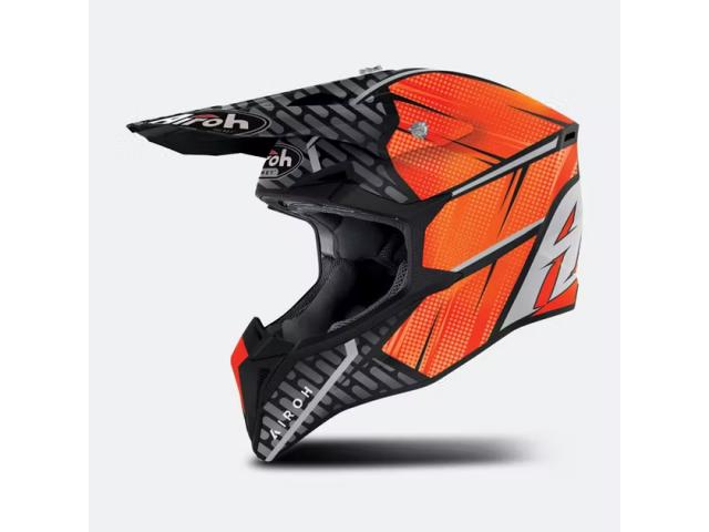 Casco Airoh Wraap Idol Arancione