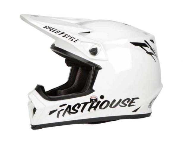 Casco Bell MX-9 Mips Fasthouse bianco