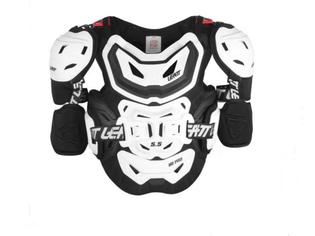 Pettorina moto protettiva Chest Protector 5.5 Pro HD Bianca