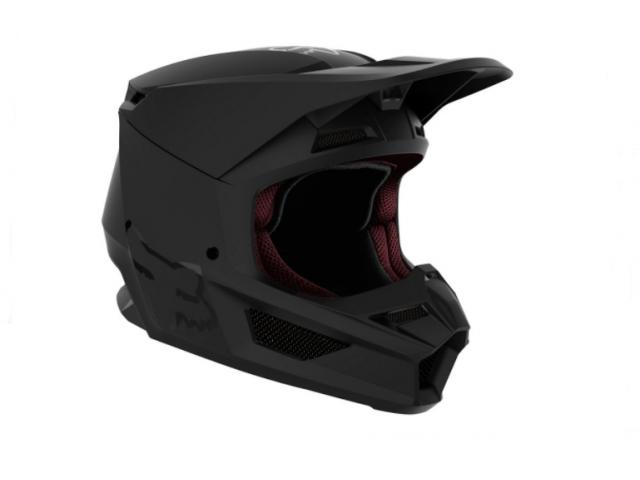 Casco FOX V1 Bambino Matte Black