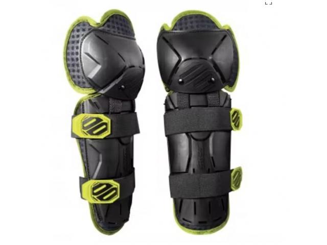 Ginocchiere  Bambino Shot Optimal Nero-Giallo Fluo