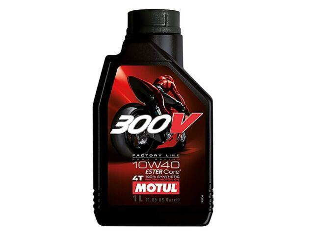 Olio Motore MOTUL 300V Factory Line Road Racing 10W40 100% Sintetico