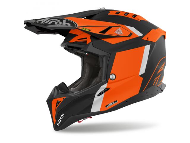 Casco Airoh Aviator 3 Glory Orange Matt