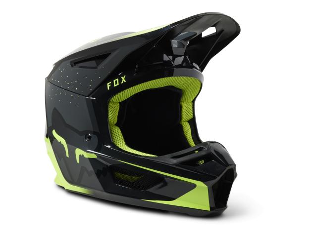 Casco FOX V2 Vizen Helmet ECE Yellow Fluo