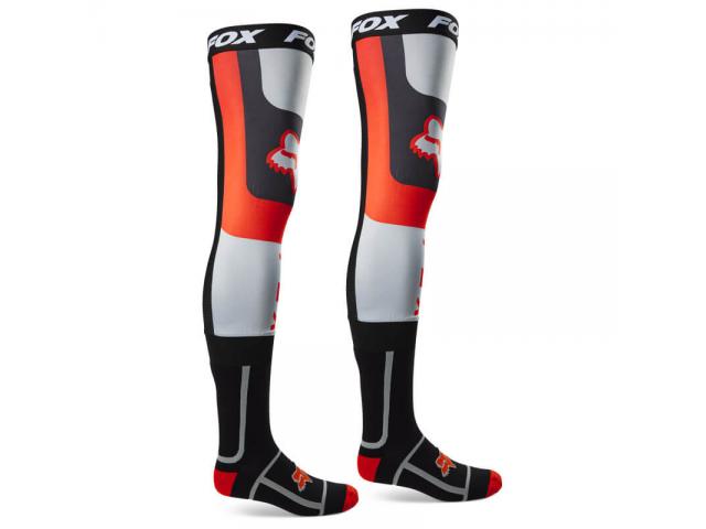 Calze Lunghe Da Motocross FOX FLEXAIR Red Fluo 