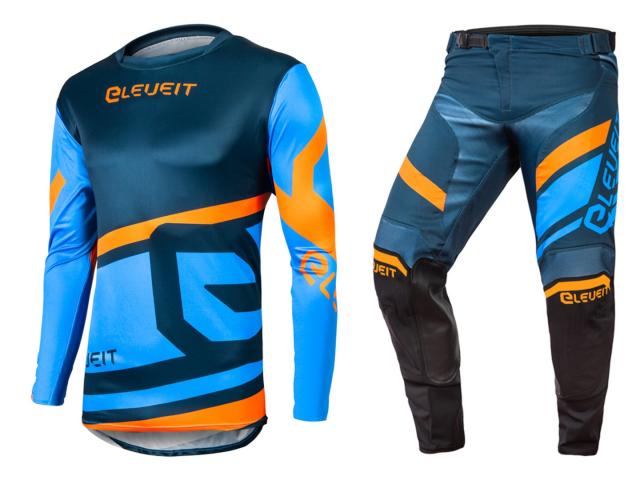 Completo ELEVEIT X-LEGEND Blu-Arancio