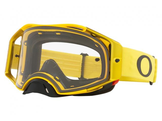 Oakley Airbrake MX Moto Yellow - Lens Clear