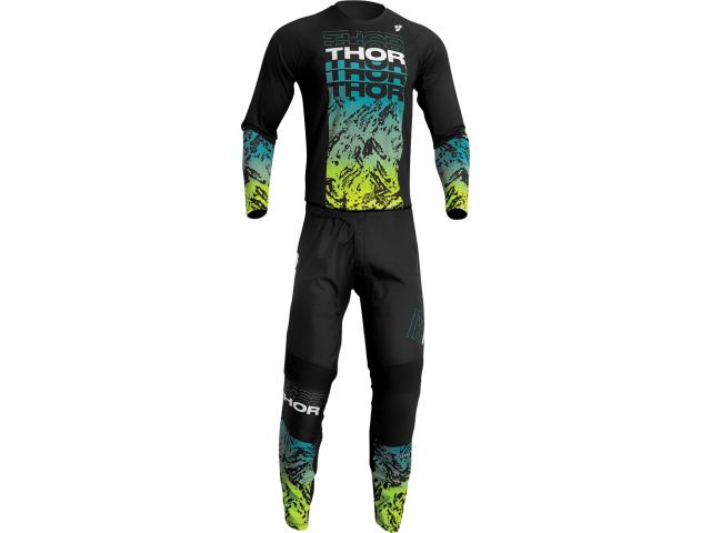 Completo Motocross THOR Sector Atlas Nero