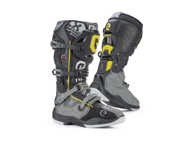 Stivali Eleveit X-Legend Grey-Yellow 